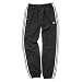 Adidas Essentials 3S Woven Pant Closed Hem (Black/White Medium)