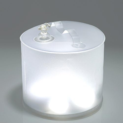 EAE Inflatable Solar Lantern LED Light, Perfect for Camping / Hiking / Backpacking / Boating, Emergency Breakdowns, Home decor, Solid Color