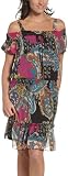 XOXO Juniors' Paisley Print Off-The-Shoulder Dress