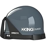 KING VQ4100 Quest Portable/Roof Mountable Satellite TV Antenna (for use with DirecTV)