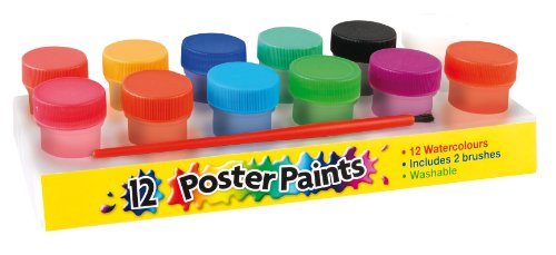 12 Poster Paints