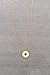 Isola & Co Compass Necklace, Graduation Present, Gift, (Gold-Plated-Base)