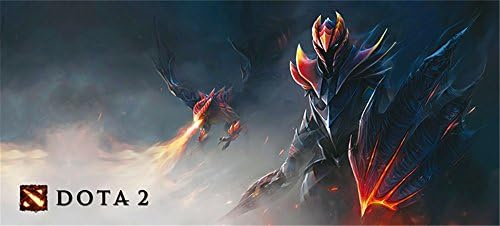 Dota2 Warcraft Non-Slip Neoprene Gaming Mouse Mat / Pad,900mm X 300mm X 3mm Water Resistant Rubber