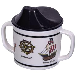 Sippy Cup Baby Cie Pirates Colorful Melamine Baby Dinnerware