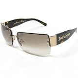 Juicy Couture - Juicy Couture Sunglasses Zoe Baby/S 0ESA AN Gold and Tortoise Semirimless Frame with Gradient Brown Lenses