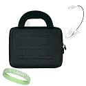 Black Amazon Kindle 2 Hard Shell Carrying Case + A White LED Reading Light + A Live*Laugh*Love Wrist Band!!!