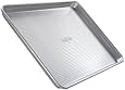 USA Pan Bakeware Aluminized Steel Quarter Sheet Pan 13 x 9 Inch