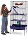 4 Level Deluxe Ferret Home 30 X 20 X 64h (black/white)