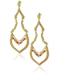 Azaara "Delicate" Peach Dream Earrings