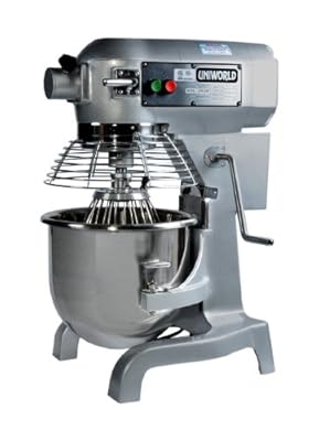 Uniworld UPM-20E 20 Quart0 Mixer With Guard And 3 Attachments