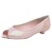 Nina Women's Smile Peep Toe Pump