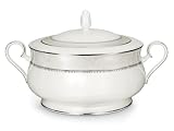 Noritake Yardsley Covered Vegetable Bowl