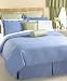 Charter Club Damask Stripe 500 Thread Count White California King Bedskirt