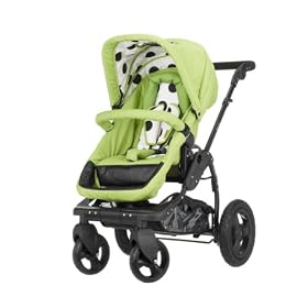 Obaby ZeZu Pramette (Dotty Lime)