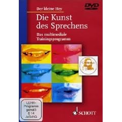 Der kleine Hey: Die Kunst des Sprechens. Ausgabe mit DVD. (Studienbuch Musik)