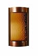 Contempo Solare Wall Fountain Dark Copper with Bronze Mirror By Bluworld