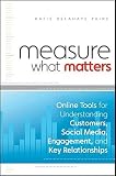 Measure What Matters: Online Tools for Understanding Customers, Social Media, Engagement, and Key Relationships   [MEASURE WHAT MATTERS] [Hardcover]