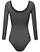 FPT Womens Basic 3/4 Sleeve Scoopneck Bodysuit