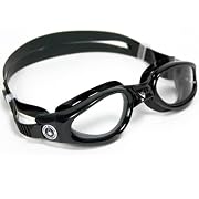 Aqua Sphere Kaiman Goggles - Clear Lens - Black Skirt/Black Trim