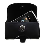 Horizontal Leather Case with Belt Clip/Loop for the LG DARE