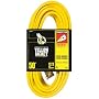 Woods 2884 Yellow Jacket 50-Foot 12/3 SJTW Yellow 15 Amp/125 Volt Rated Outdoor Extension Cord with PowerLite End