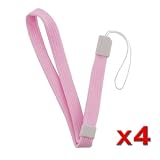 Wrist Strap 4-pk for Nintendo Wii Remote, Pink