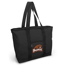 Oregon State University Tote Bag Black Deluxe Oregon State University Beavers - For Travel or Beach Best Unique Gift Ideas for Her, Women, or Ladies