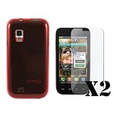 Samsung Fascinate for Verizon TPU Case (Red) + 2pcs Screen Guard Protection Combo Deal 41kFB%2BB8esL. SL160 Samsung Fascinate for Verizon TPU Case (Red) + 2pcs Screen Guard Protection Combo Deal
