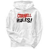 Cornell Rules! Male Names Mens Hoodie (White, Sizes X-Small - XXX-Large)