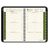 AAG701000509 - Weekly Appointment Book,Jan-Dec,2PPW,4-7/8x8,Black