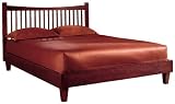 Fashion Bed Group Jakarta King Bed with Rails Mahogany