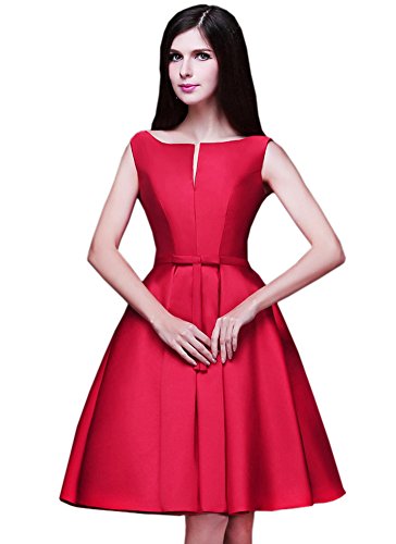 Mori Lady Women's Bridesmaid A-line Evening Gown Party Dress