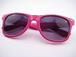 Trendy Wayfarer Pink Frame Black Lenses