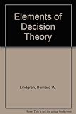 Elements of decision theory