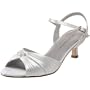 Colorful Creations Women's Carolyn Open-Toe Sandal,White,7.5 B US