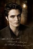 Twilight New Moon Edward Cullen Movie Poster 24