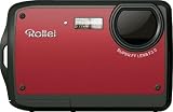 Rollei Sportsline 90 Digitalkamera (9 Megapixel, 6-fach digit. Zoom, 6,4 cm (2,5 Zoll) Display) rot - 