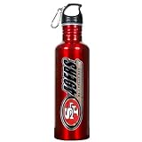 49Ers 26 Oz Red Stainless Steel Water Bottle in Red