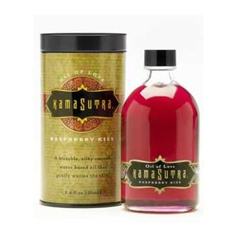 Kama Sutra Oil of Love, Raspberry Kiss, 3.4 Ounce