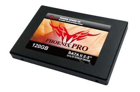 120GB G.Skill Phoenix PRO 2.5 SATA SSD Solid State Disk 285MB/sec read, 275MB/sec write