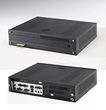 CASETRONIC Travla C137 Mini-ITX case, black, 90W Power Supply.