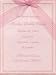 Pink Swiss Dots Vellum Baby Announcement by Noteworthy Collections