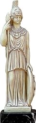 Athena Standing with Shield Statue