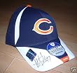 MARK ANDERSON signed CHICAGO BEARS PRO HAT WCOA