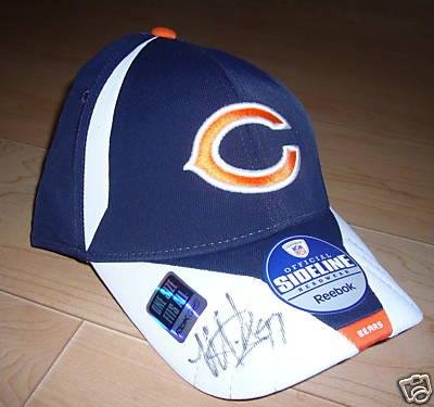 Stretch_marks - MARK ANDERSON signed CHICAGO BEARS PRO HAT WCOA - B004K7JGZ4