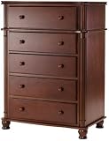 Sorelle Regal 5-Drawer Chest - Cherry