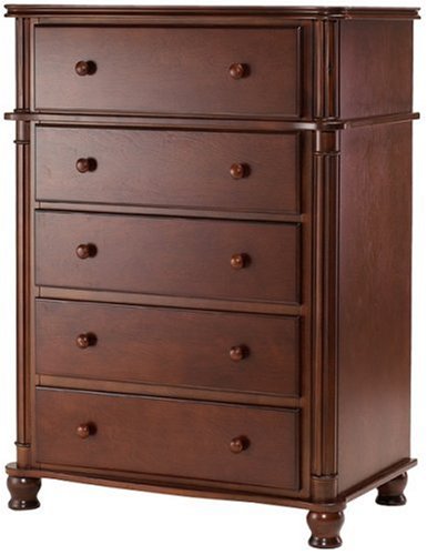 Sorelle Regal 5-Drawer Chest - Cherry