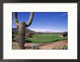 The Boulders Golf Course, Phoenix, AZ Collections Framed Photographic Poster Print by Bill Bachmann, 21x17