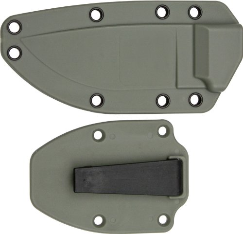ESEE Knives 40FGC Model 3 Sheath with Molded Foliage Green Zytel Construction with Boot Clip On Sale