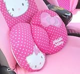 Hello Kitty Sanrio Comfortable Lumbar Back Cushion pink by H-M Shop